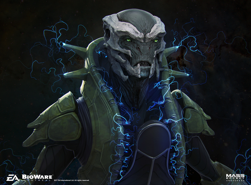 Illustration for article titled Some Aliens From Mass Effect: AndromedaÂ
